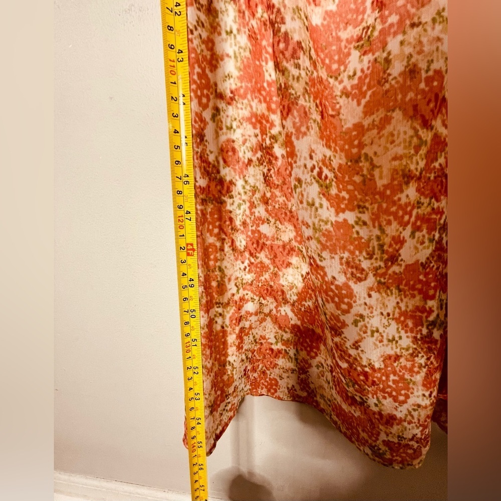 Lauren Ralph Lauren Floral Ruffle-Trim Georgette Gown - Picture 13 of 14